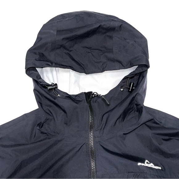 Paradox Woman Black Hood Rain Windbreaker Lightweight Winter Jacket Size L - Picture 12 of 12